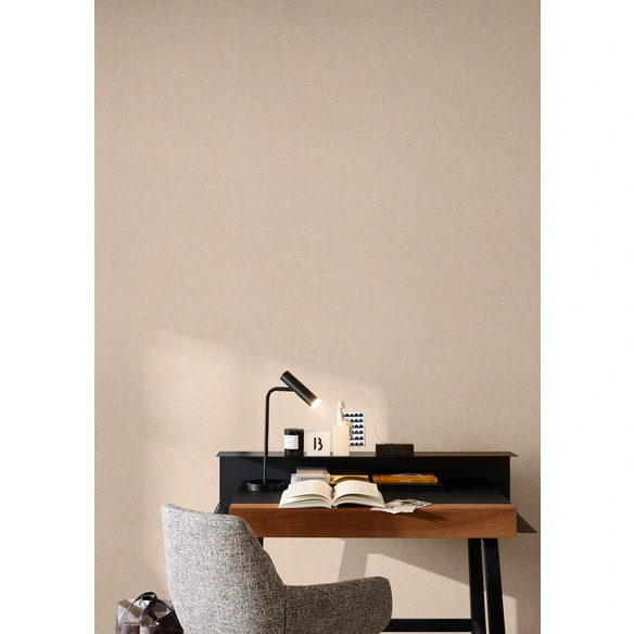 Vliestapete »Schöner Wohnen«, 10,05x0,53m Uni hellbraun