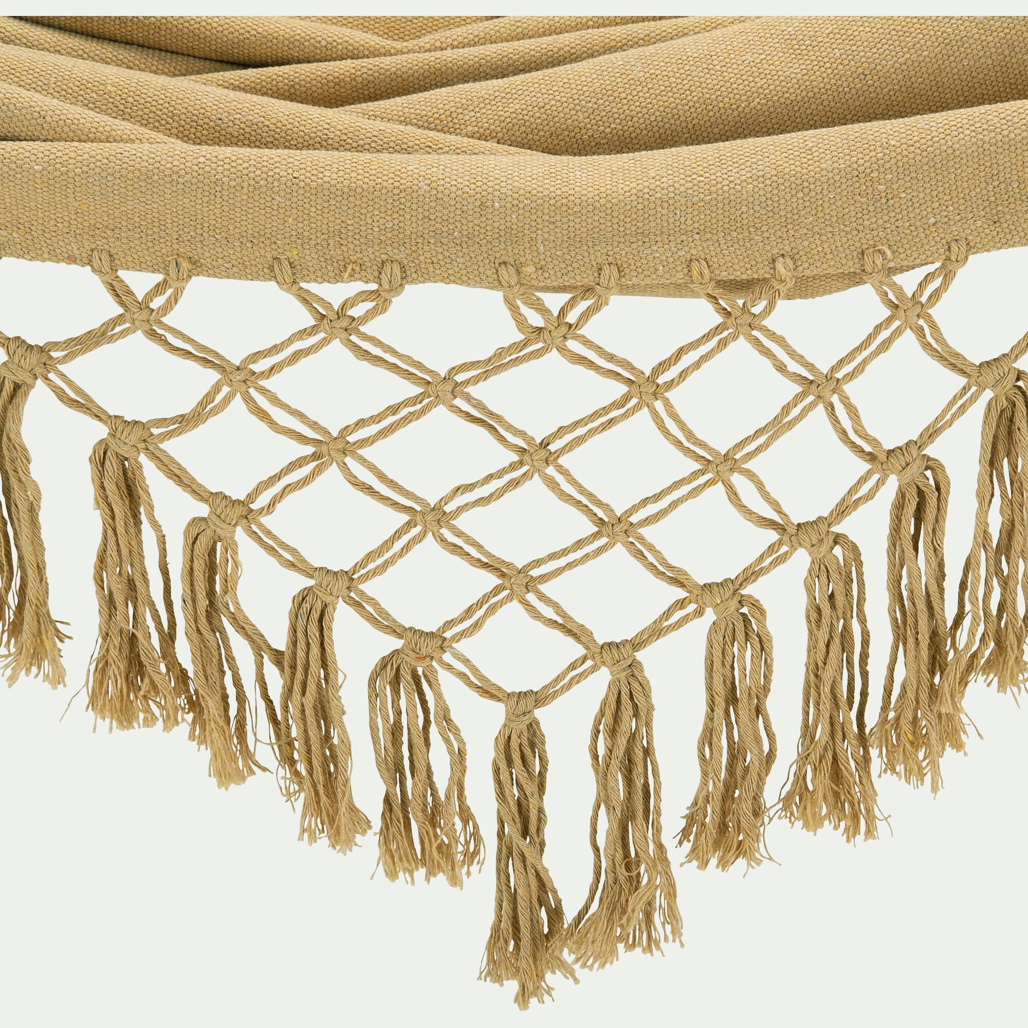 PUGLIA - Hamac en polycoton - beige nèfle