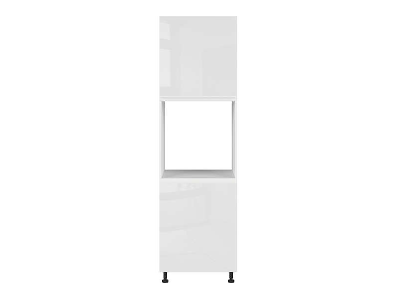 Szafka pod zabudowę piekarnika Sole 60 cm lewa biały połysk