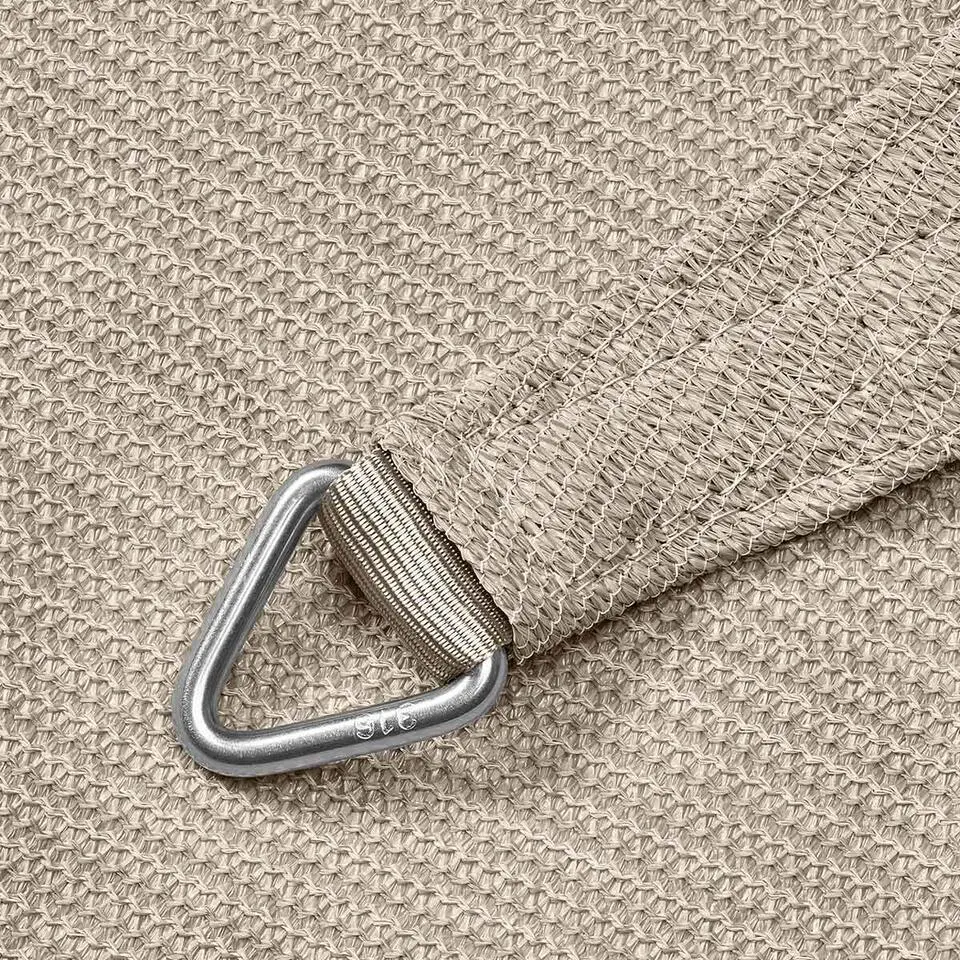 Platinum Coolfit schaduwdoek driehoek 3.6x3.6x3.6m - greige