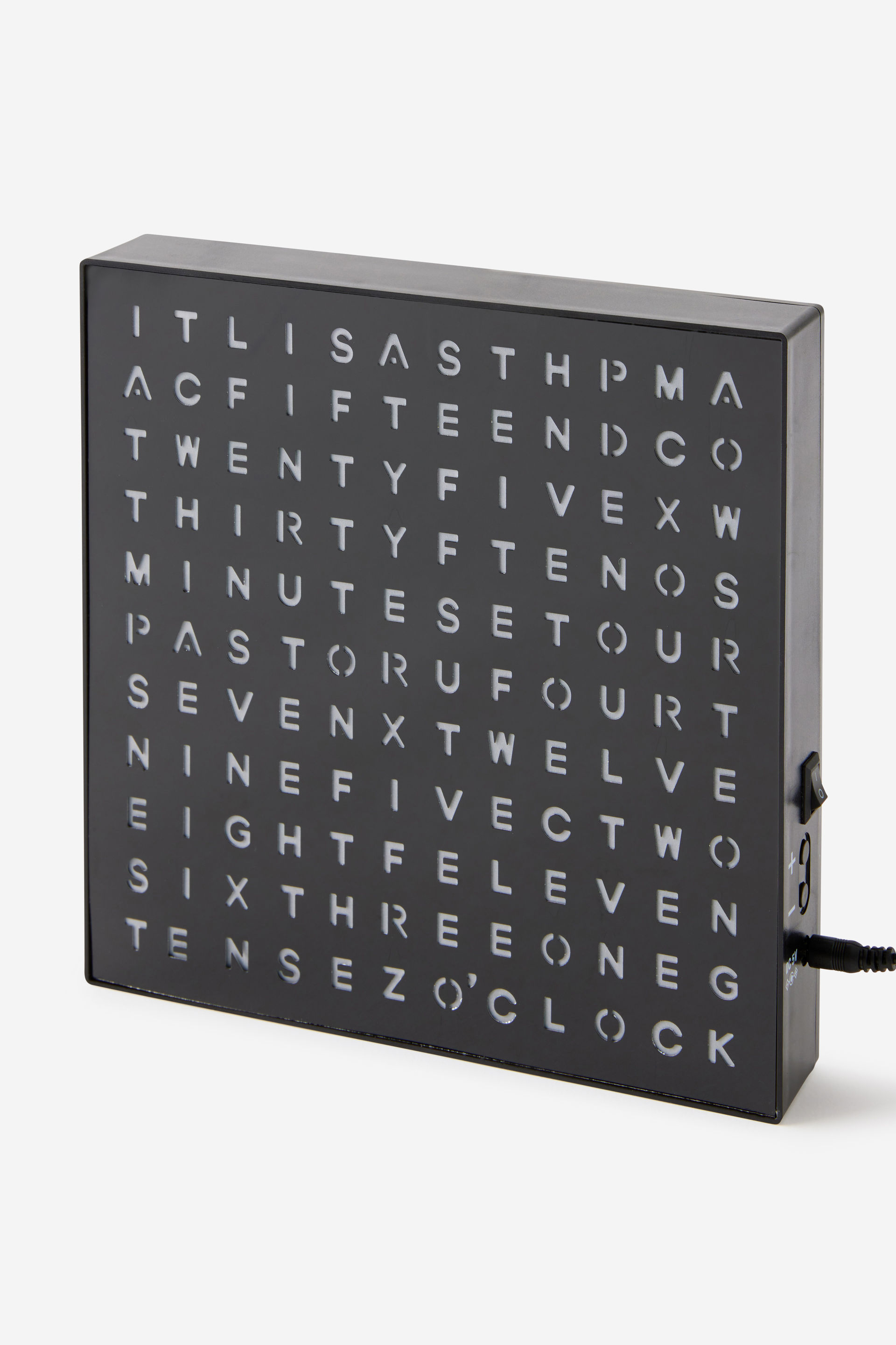Light Up Word Clock