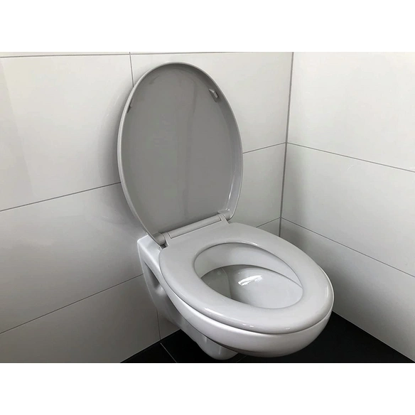 WC-Sitz »Firenze grau«, mit Absenkautomatik