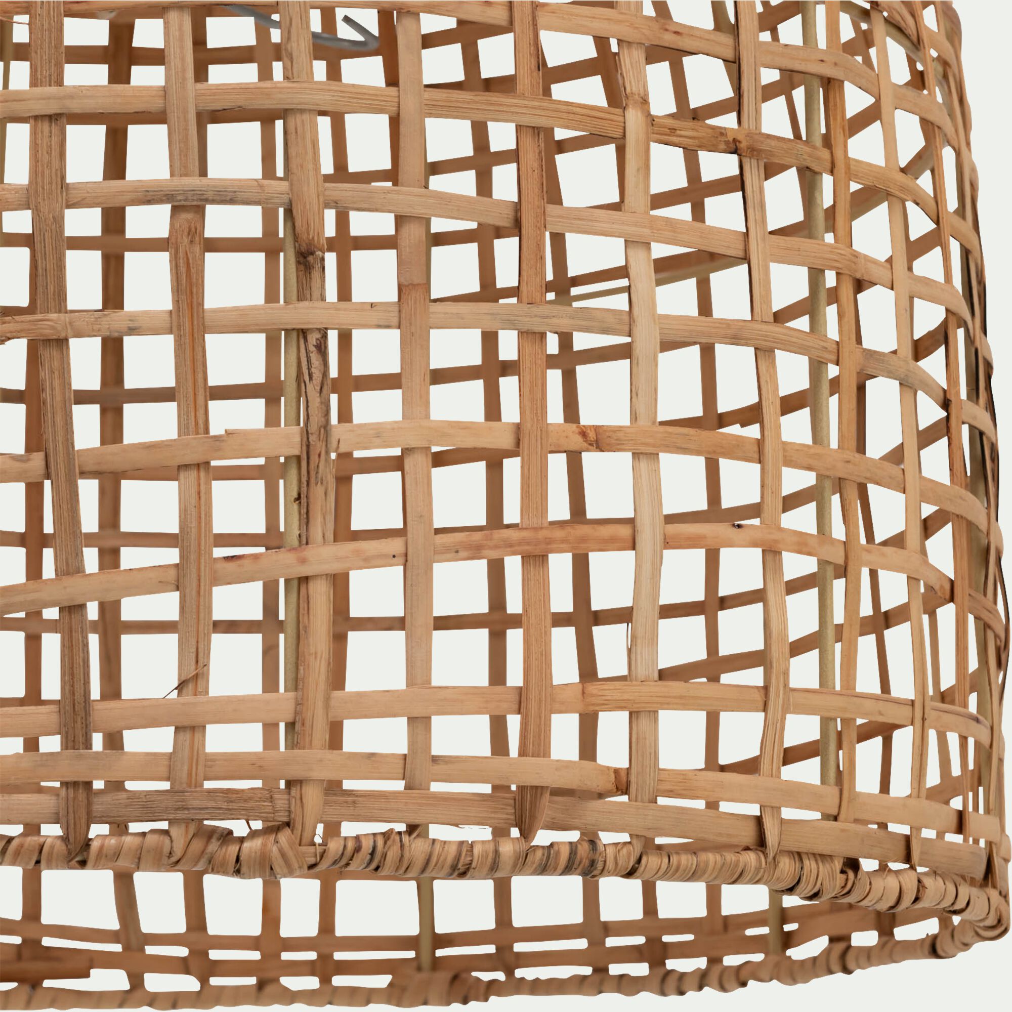 ALASSIO - Suspension non électrifiée en rotin D40xH40cm - naturel