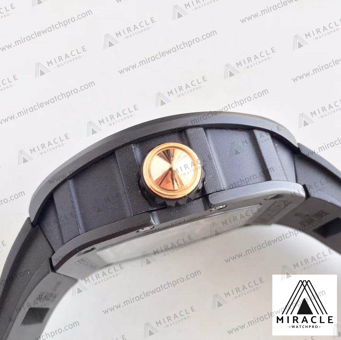 Replica Watch-RICHARD MILLE-ref.M023 RG-TZP-Elite Clone-43mmX51mmX17mm