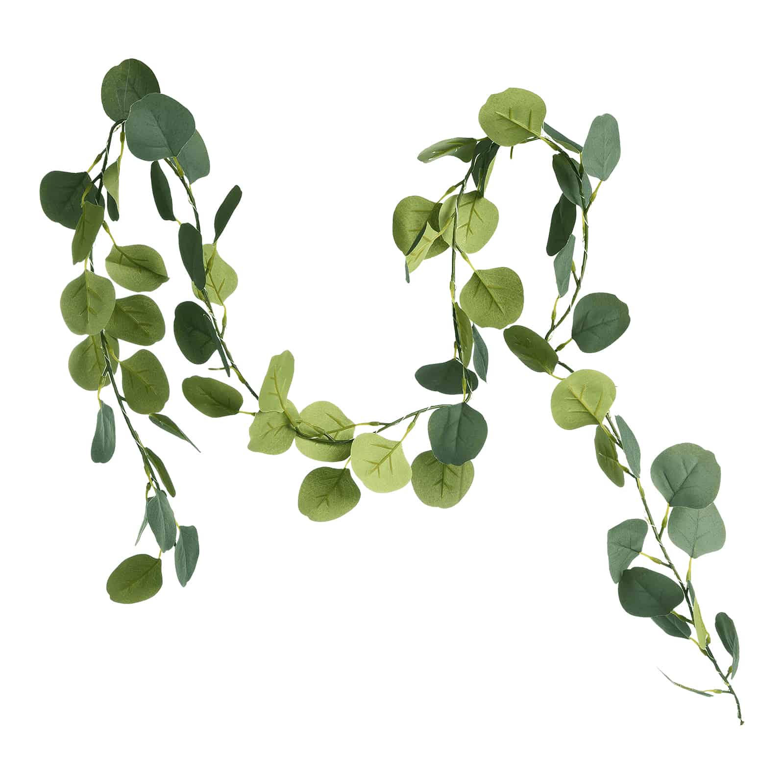 Outdoor-Lichterkette Eukalyptus Grün,L 2.200 mm