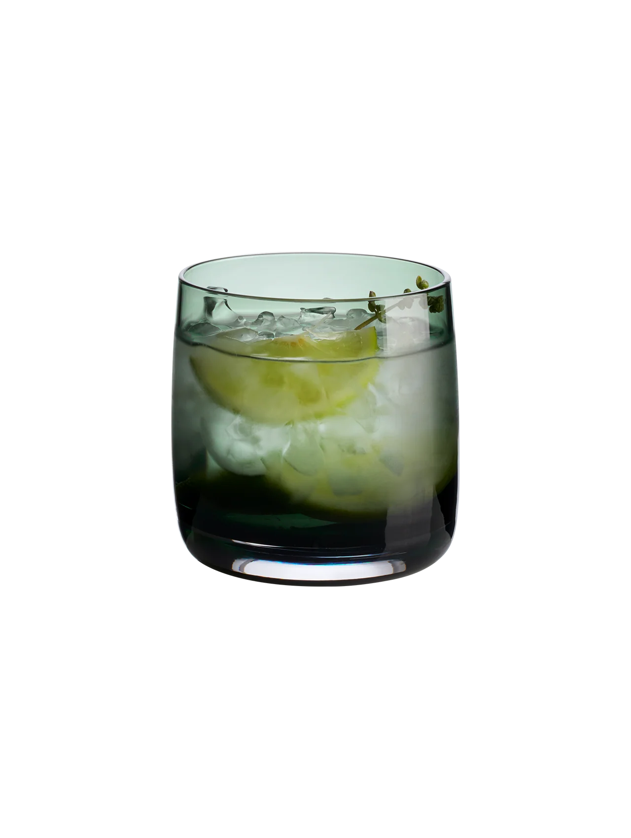 glas, grün
