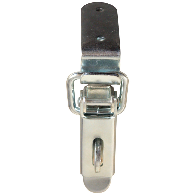 Fermeture de coffre avec gâche réglable en métal nickelé 16 x 35 mm 2 pièces TEKNIBOX