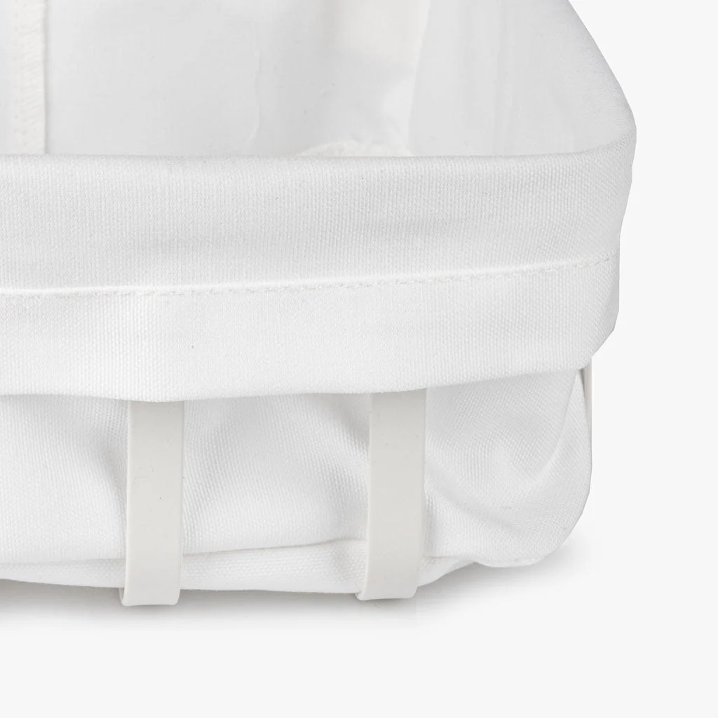 Cesto de Pão em Metal com forra de Tecido NEPAL