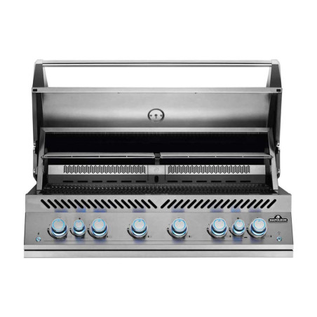 Barbecue gaz encastrable BIG 44 Série 700   brûleur arrière IR   rôtissoire - Napoléon