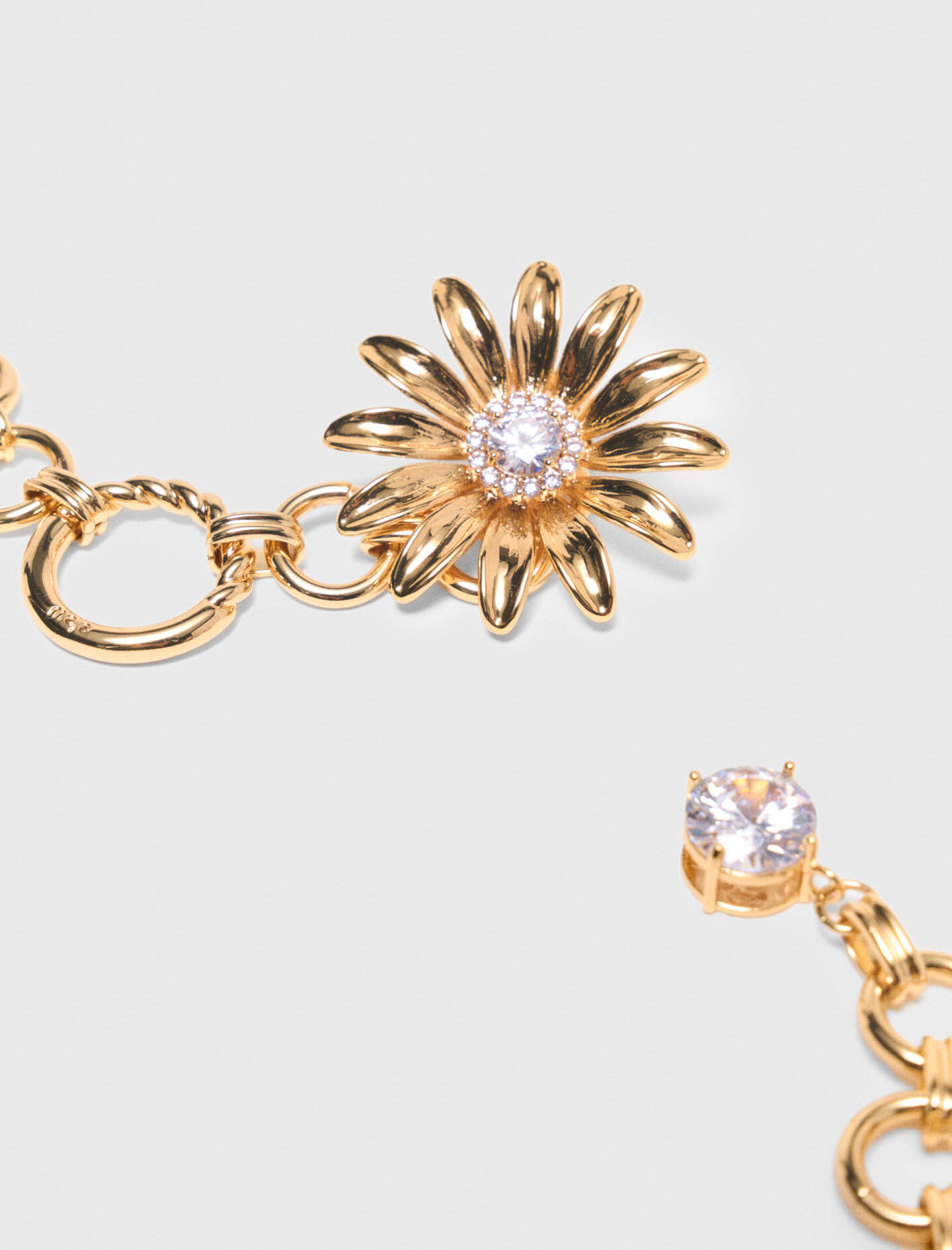 Ceinture chaine à fleurs
