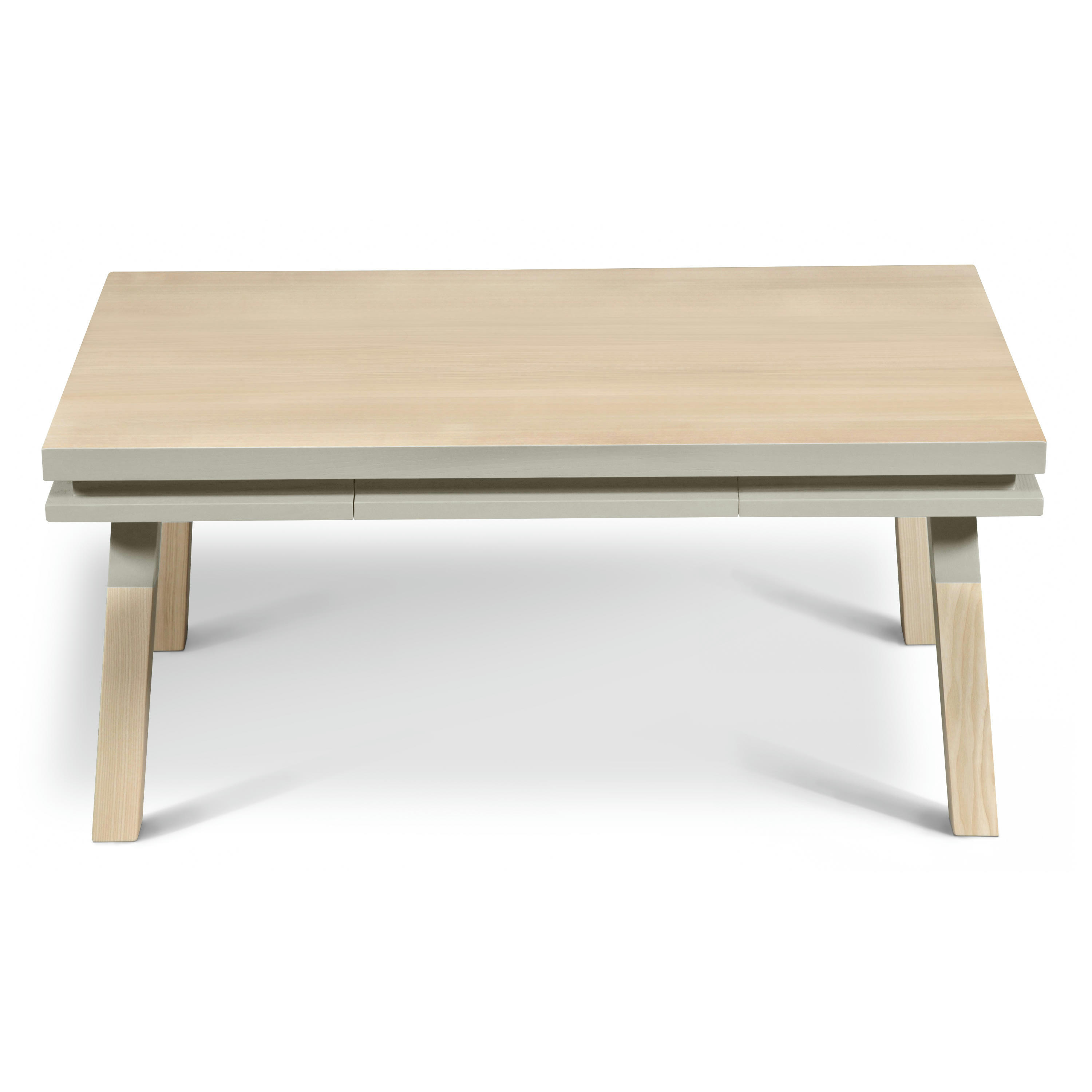 EGEE - Table basse avec tiroir 100 cm, 100% frêne massif