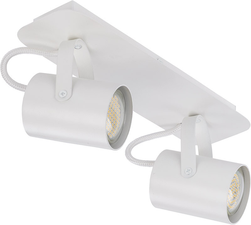 Spot listwa biały Kamera 2xGU10x25W wym:14x29x13cm IP20 Sigma Lighting