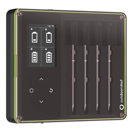 Thermomètre barbecue sans fil Bluetooth Easy Check Quadro - Outdoorchef