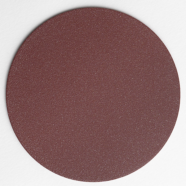 Lot de 2 pieds d'angle DECO-GEM pour table basse en acier finition époxy red brown métallisé à vis-étau, H.43 cm