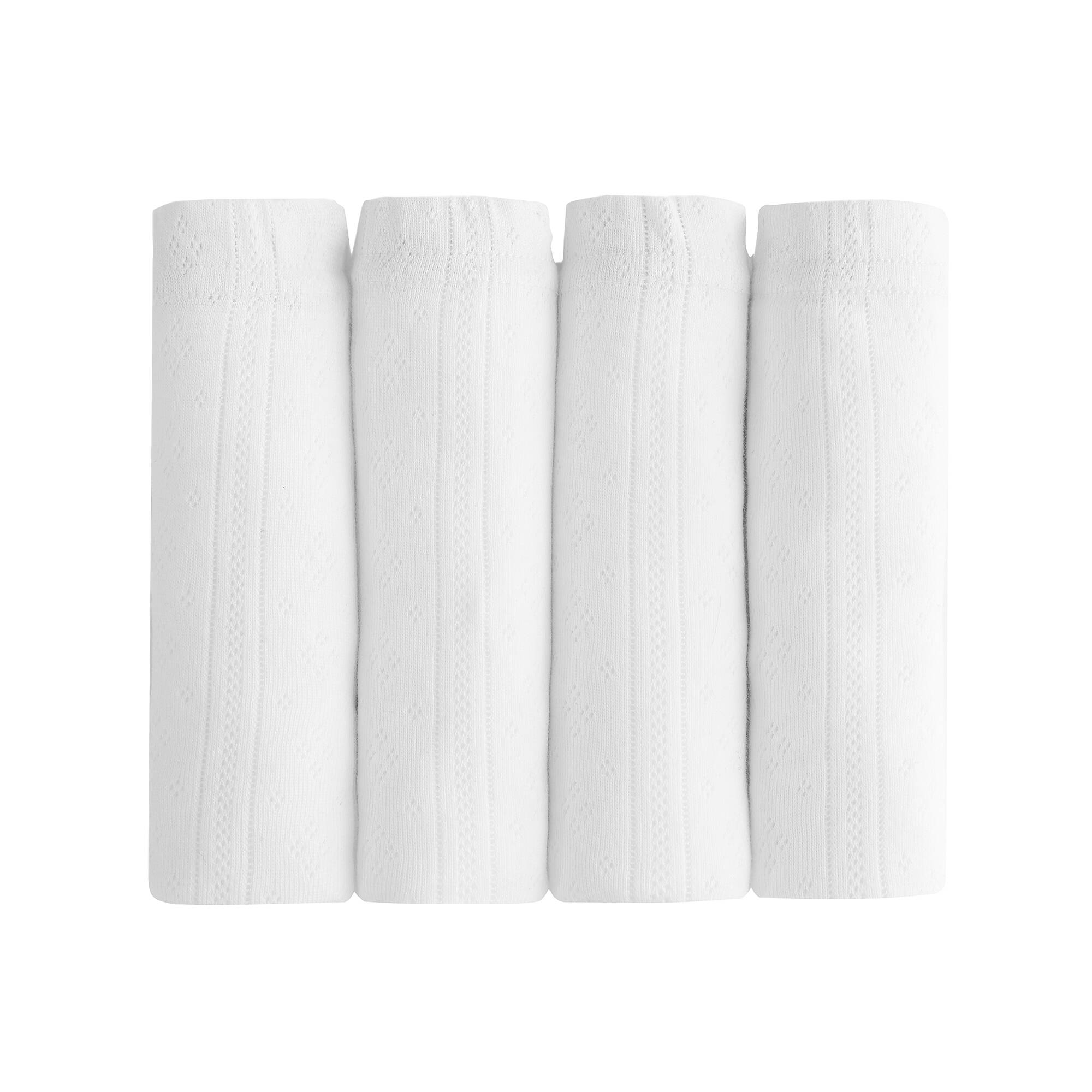 Culotte forme maxi coton motifs jacquard &ndash; Lot de 4