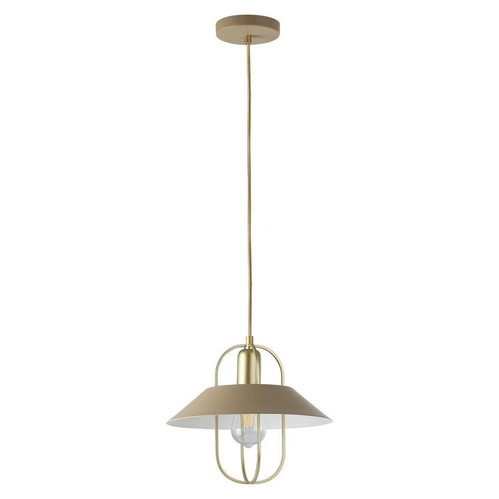 Lampa wisząca złoto-beżowa Nesrin 1xE27x40W wym: 180x30x30 cm Rabalux