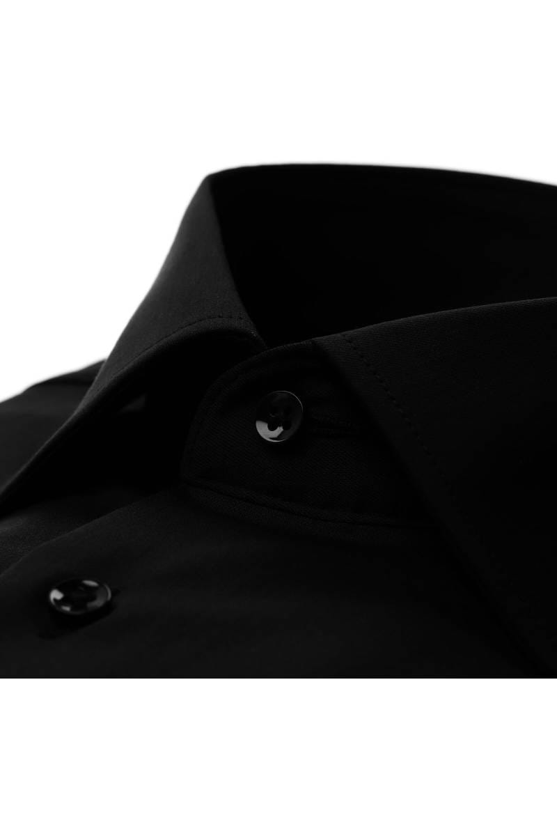 ETERNA Performance Comfort Fit Hemd schwarz, Einfarbig