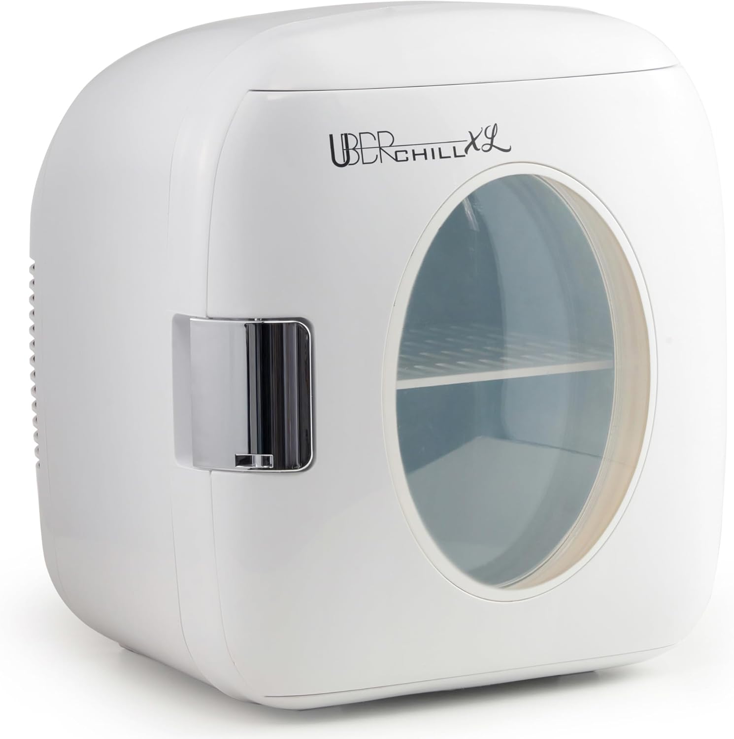 Uber Appliance UB-XL1 Uber Chill 12 Can Retro Personal Mini Fridge (White)