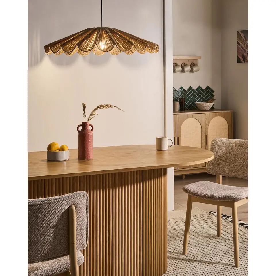 SABOGAL - Hanglamp - Natuurlijk - Palmblad