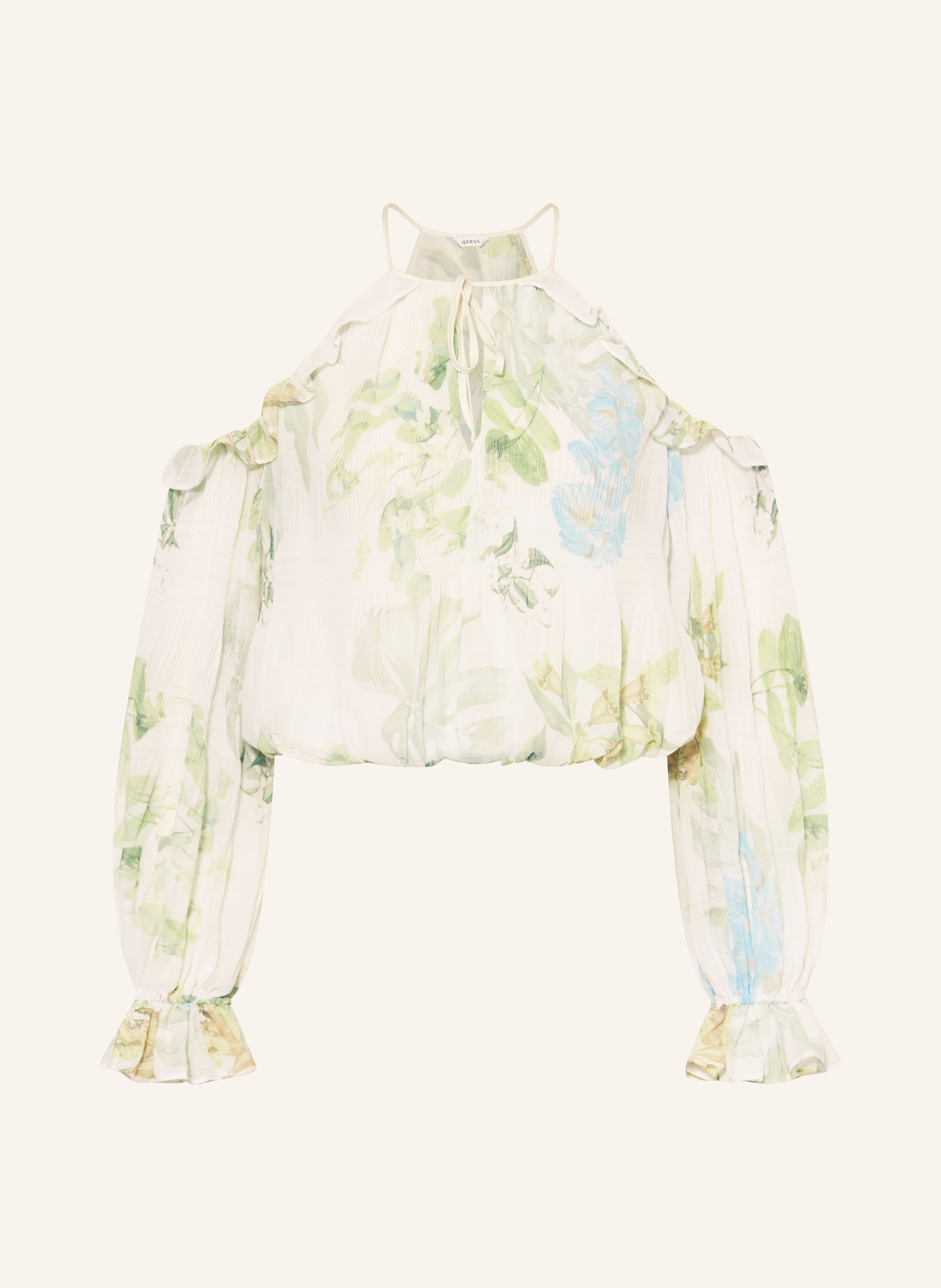 GUESS Cold-Shoulder-Shirt EMILY mit Cut-outs