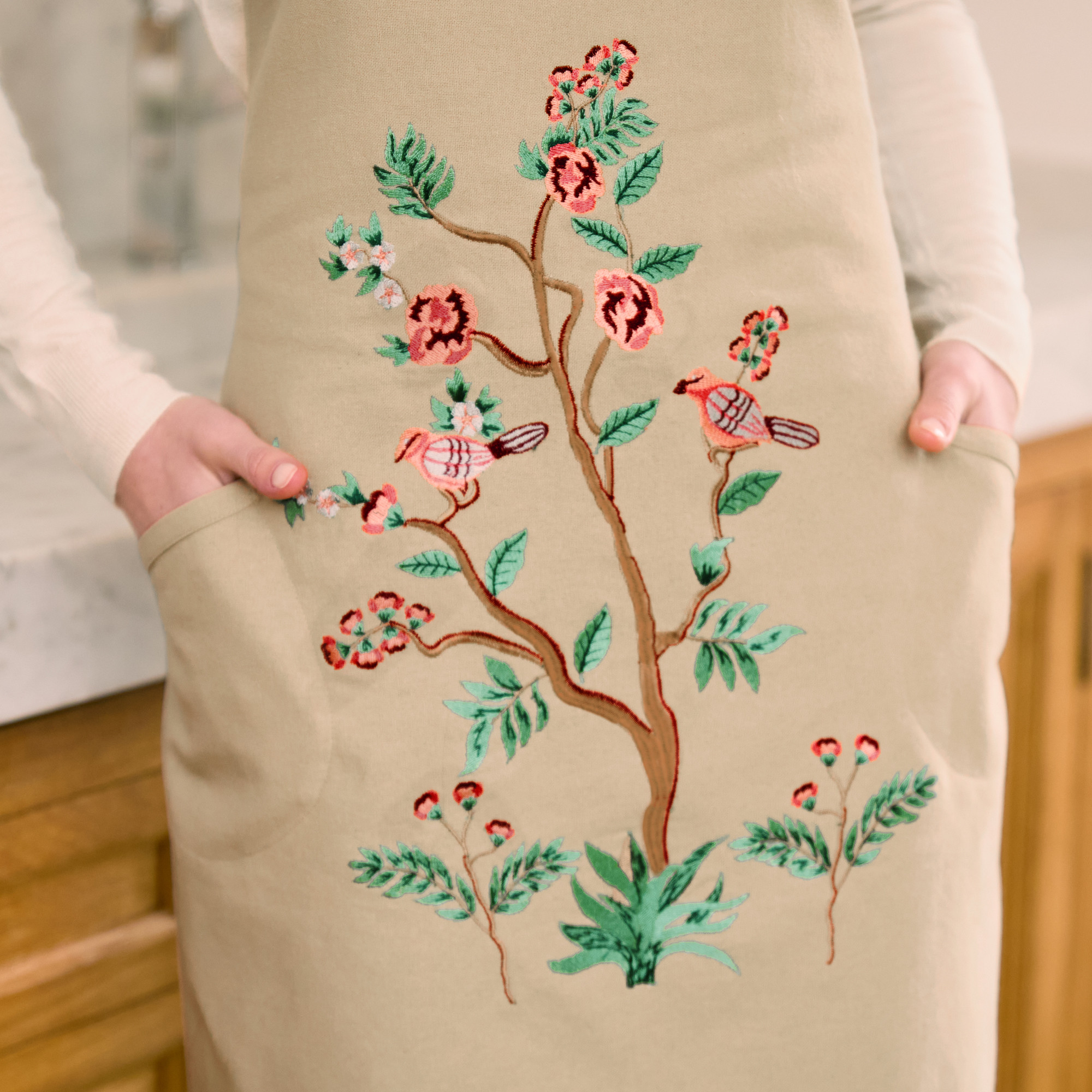 Tablier brodéEsprit rêveur