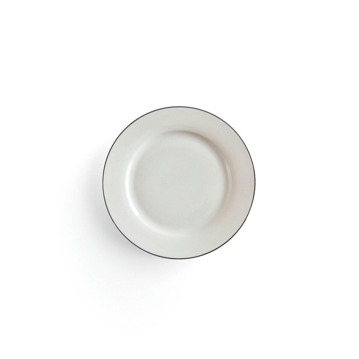 Lot de 4 assiettes dessert, Histoire Argent