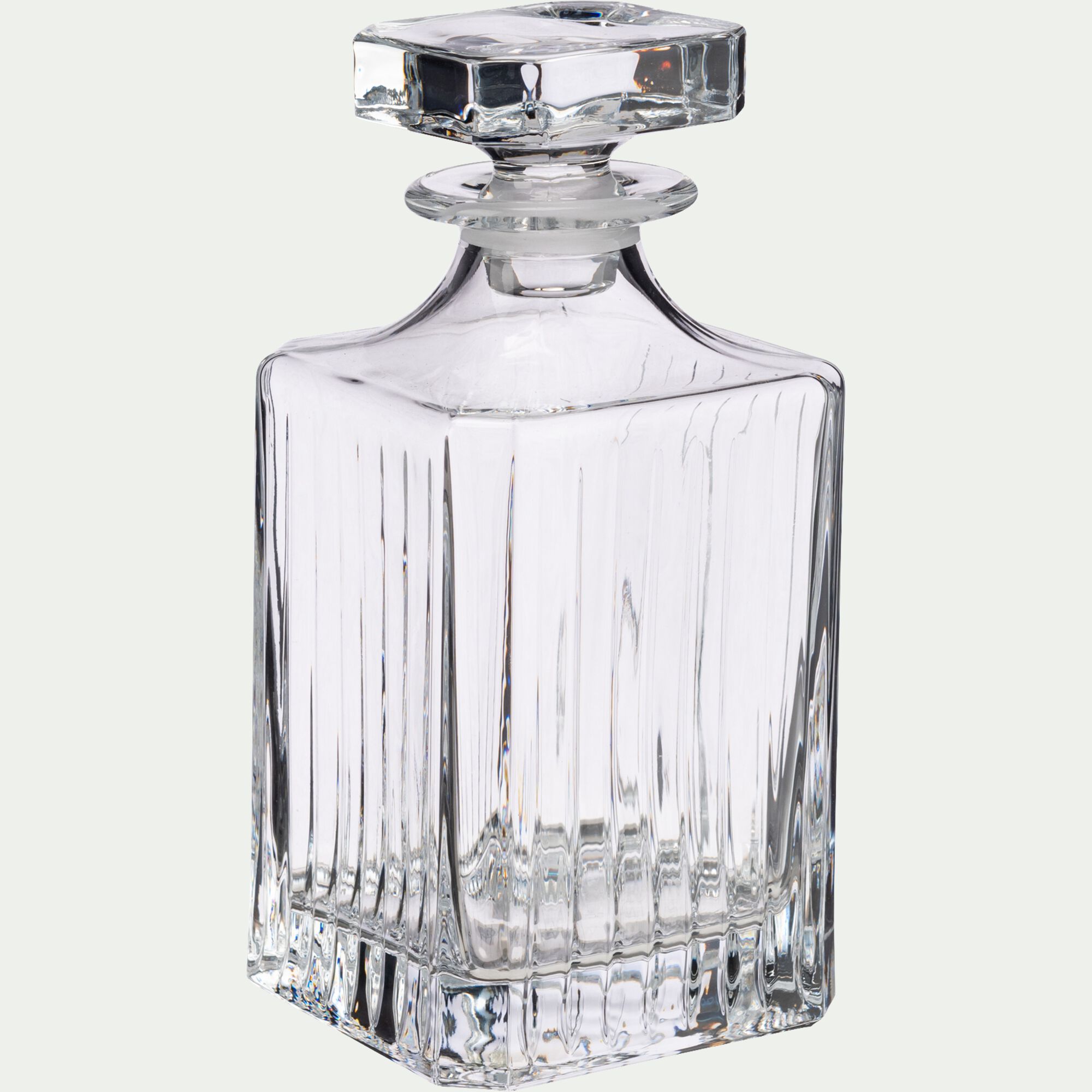 TIMELESS - Carafe à whisky en cristal 75cl - transparent