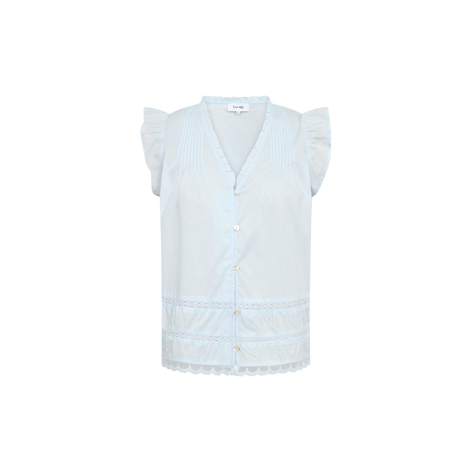 LR-ROSY 2 Bluse, ice water