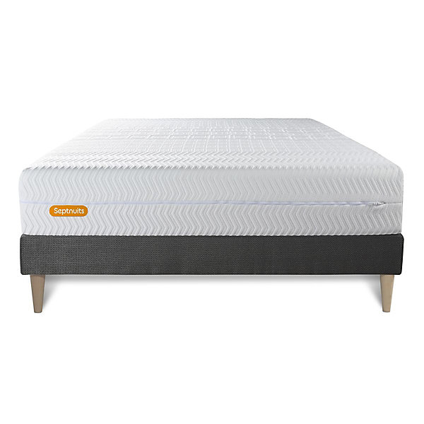 Ensemble Mémoire de forme de confort Equilibré avec sommier kit