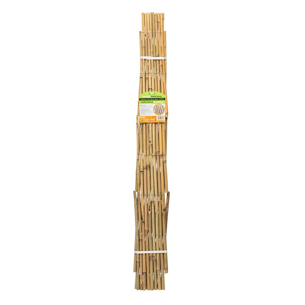 Quest Select Natural Bamboo Garden Fence, Heavy-Duty & Lightweight, 4-ft x 6-ft