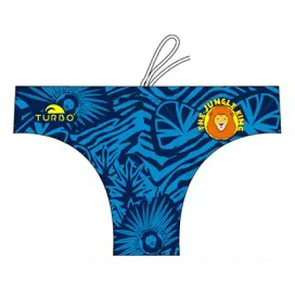 Turbo Jungle King Waterpolo Royal swimming brief