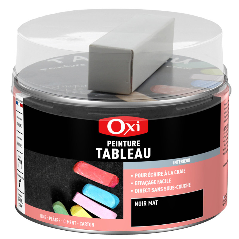 Peinture tableau noir 0,25 L OXI
