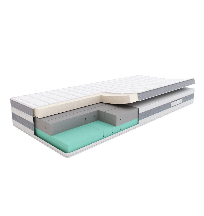SLEEPMED SUPREME PLUS - materac termoelastyczny, piankowy