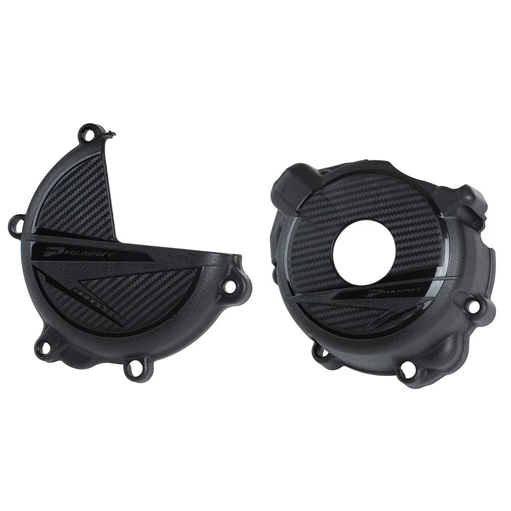 Polisport Off Road Suzuki Drz400 00-23 Clutch&Ignition Cover Protector