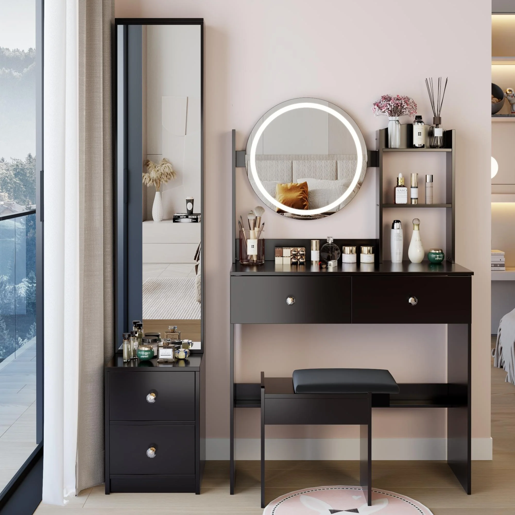 Full Body Mirror Cabinet