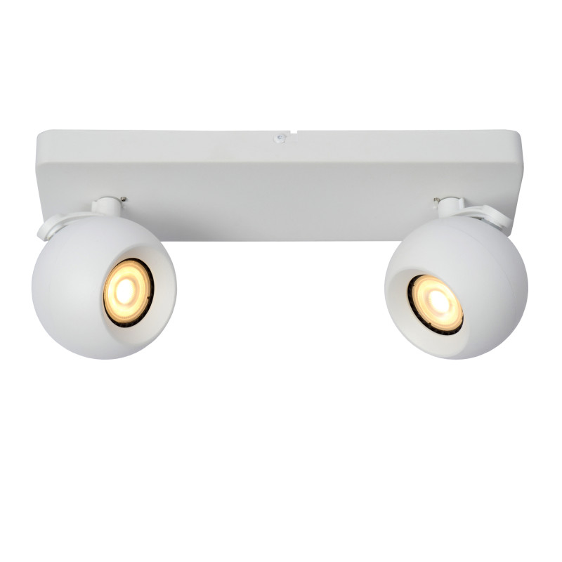 Spot Favori blanc GU10 2 x 5 W LUCIDE