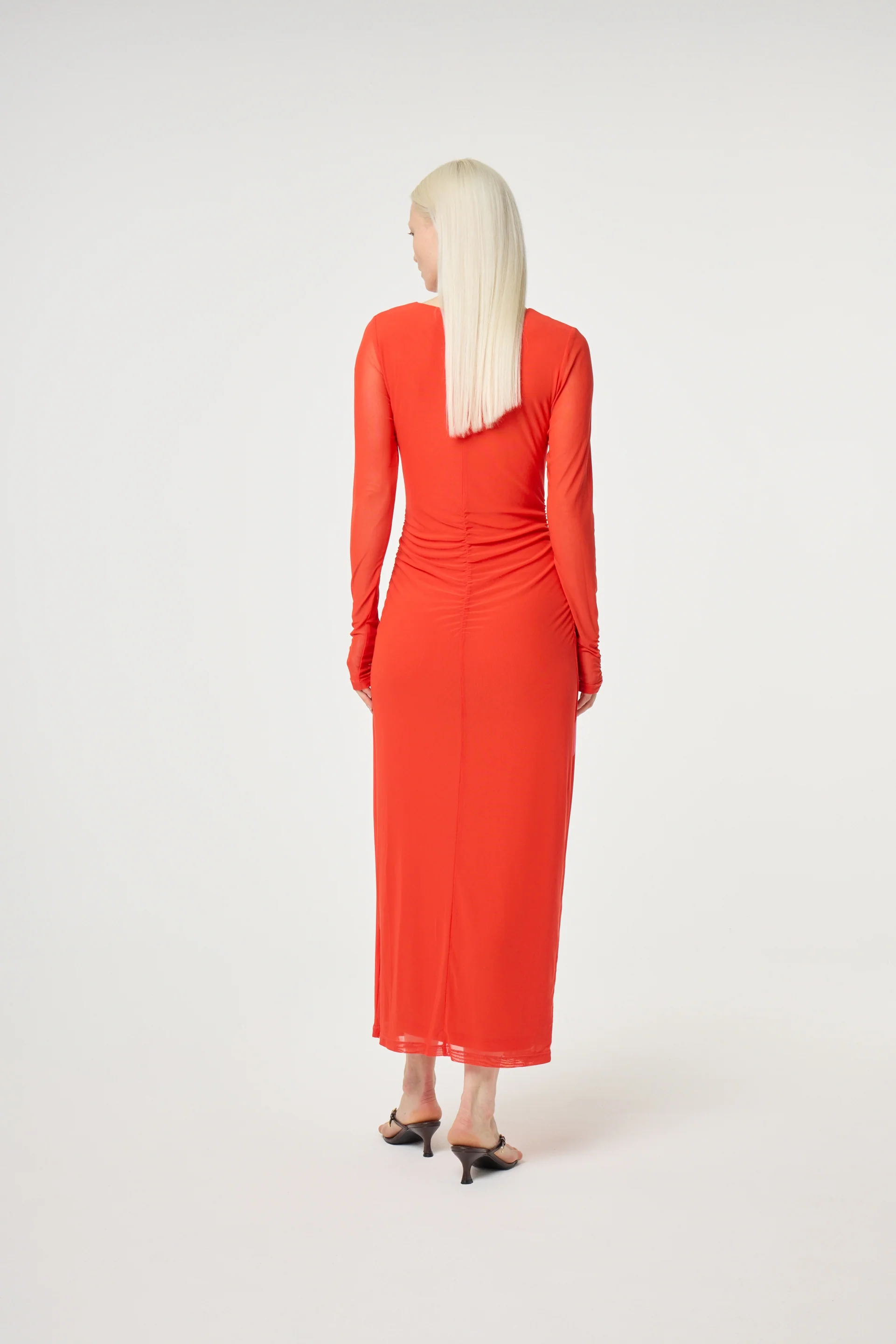 Sionara Dress | Red/Pink