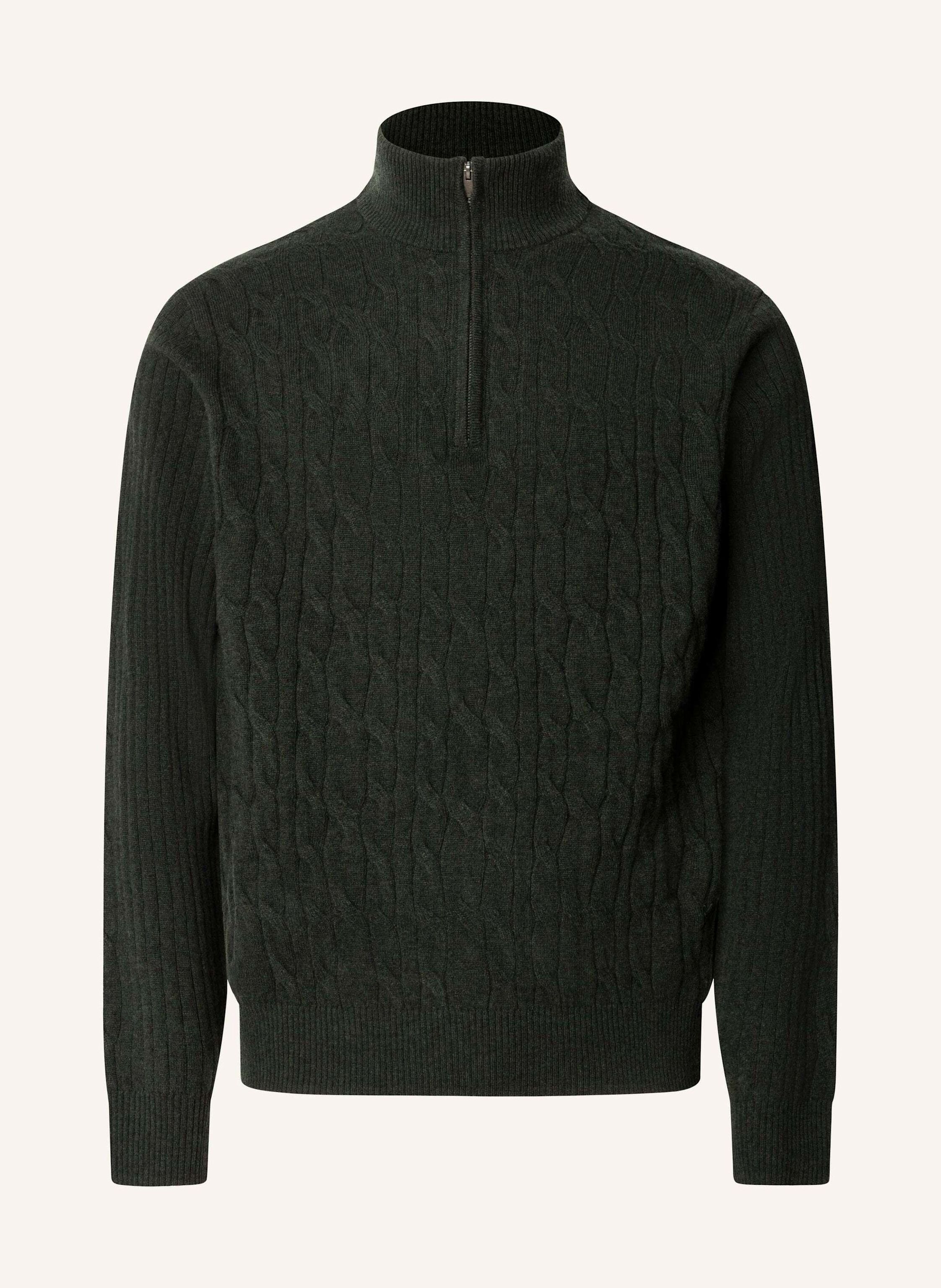 HACKETT LONDON Pullover LAMBSWOOL CABLE HZIP