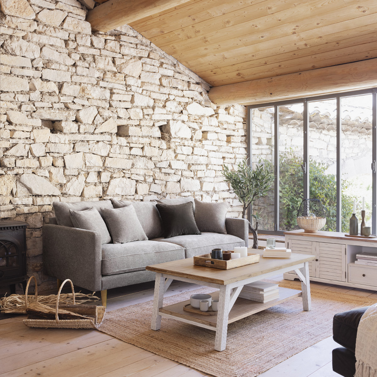 Sofa"Candice" Beige, 3 seats