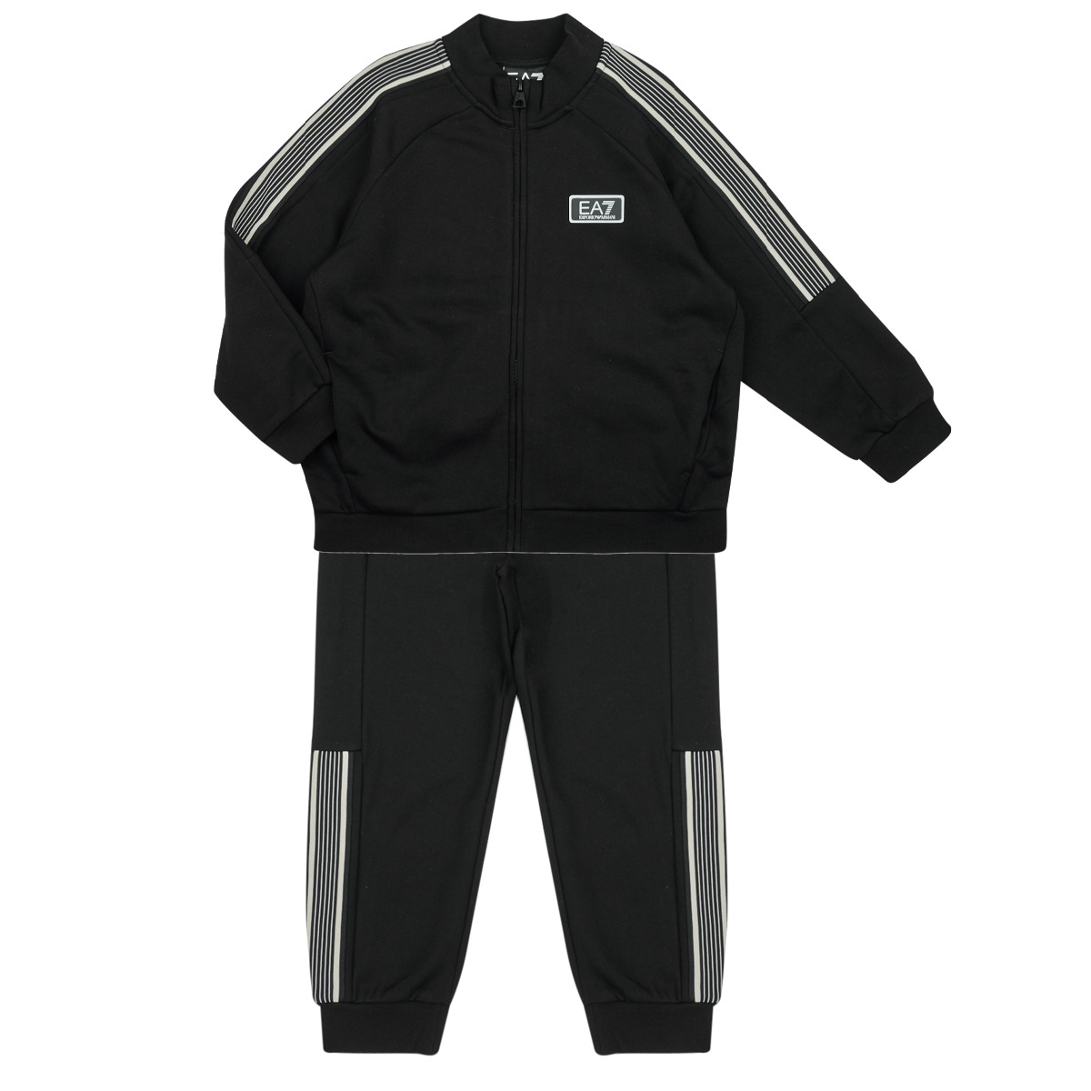 Emporio Armani EA7 - 7 LINES TRACKSUIT - Black / White