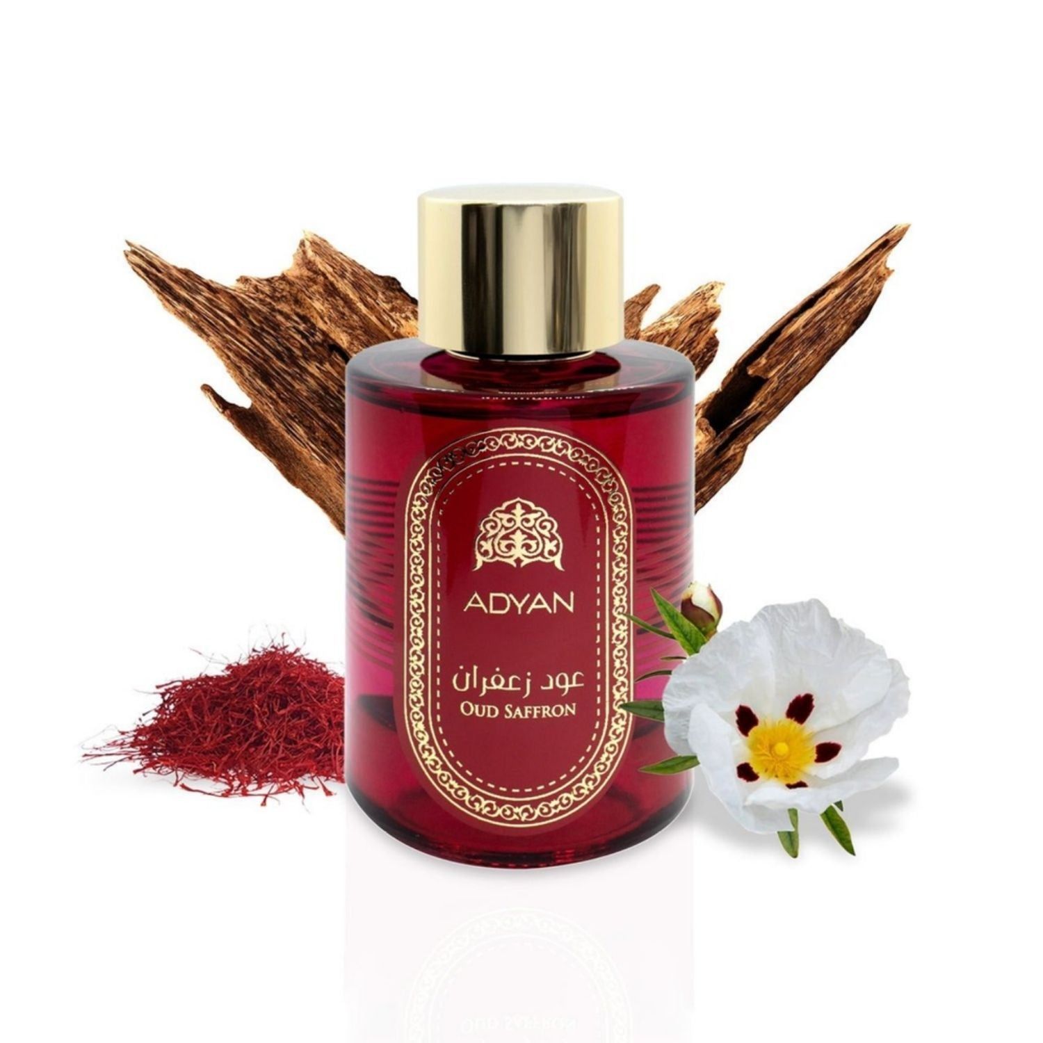 Adyan Oud Saffron Eau De Parfum- (3.4Oz) 100ml