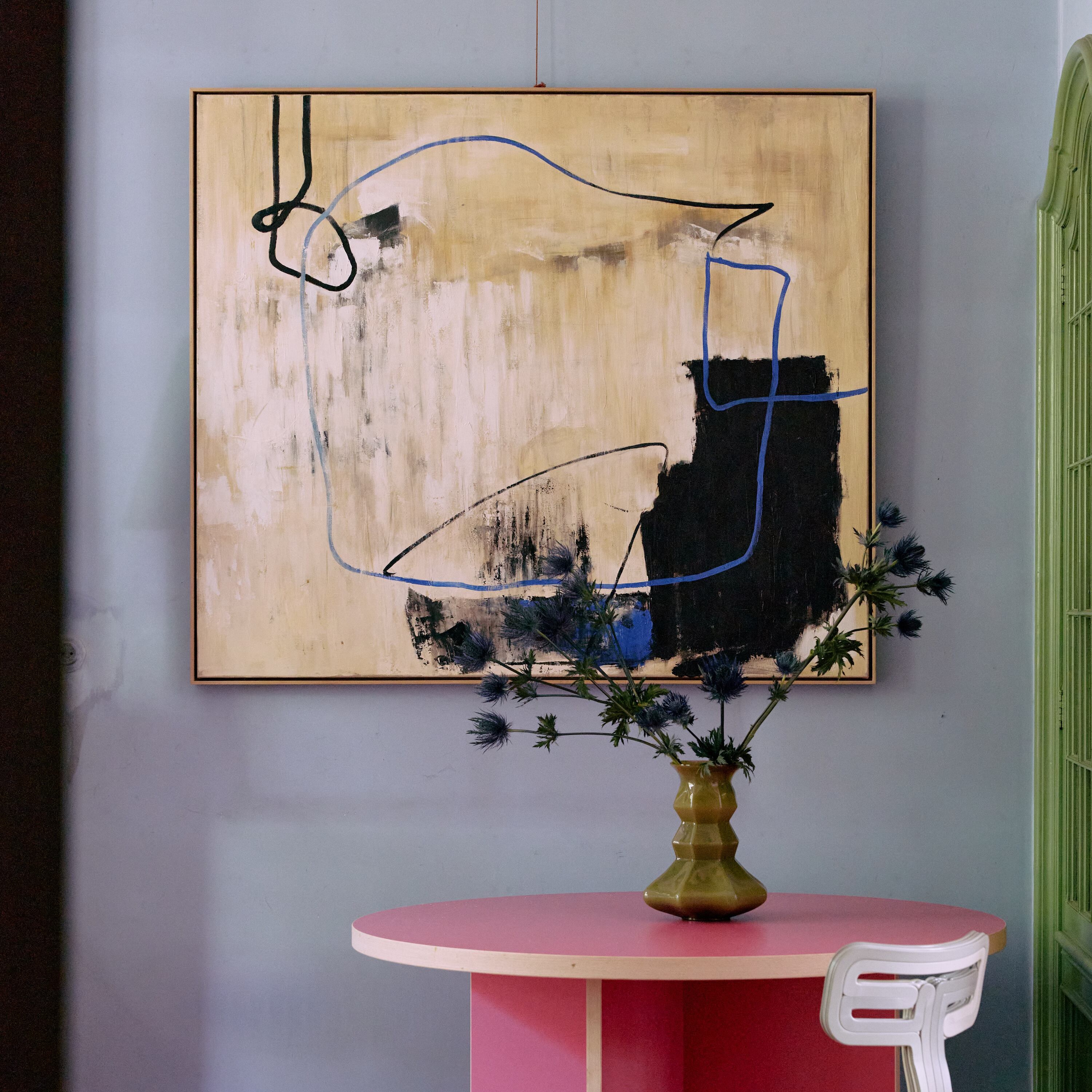 HKliving Framed Artwork Schilderij - Easy Elan