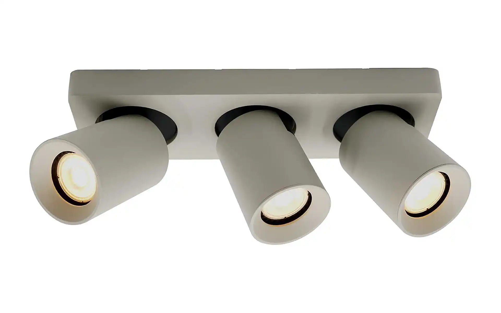 Artdelight spot Megano - 3 lichts - 30 x 11.5  cm - grijs