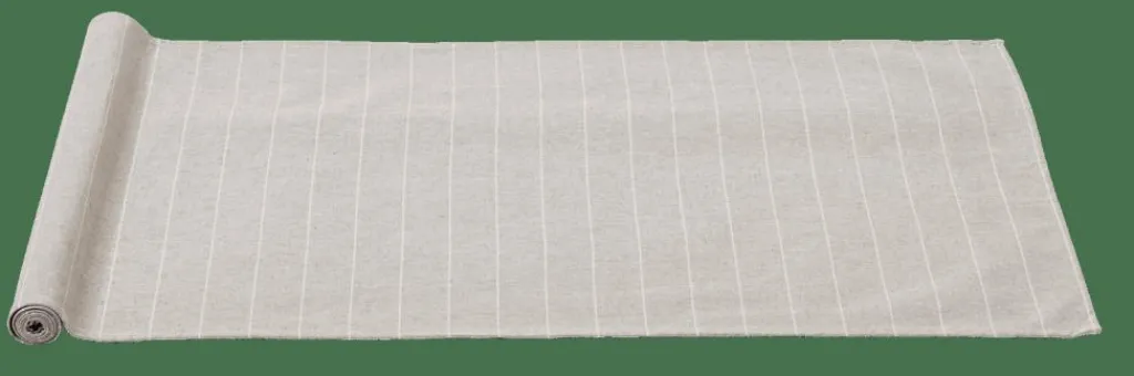 Nappes^CASA RECYCLE Chemin De Table Gris