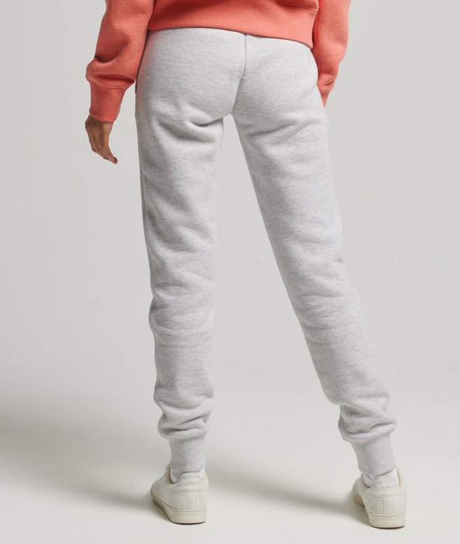 Organic Cotton Vintage Logo Embroidered Joggers