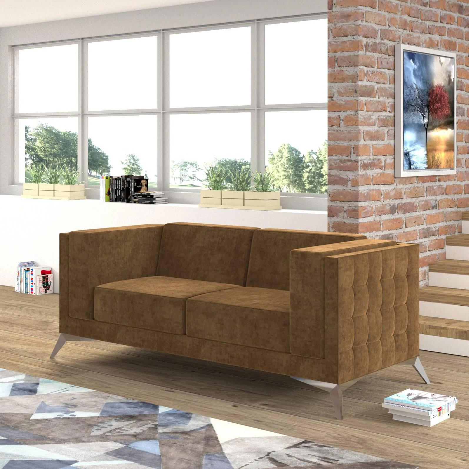 2-zitsbank Gusto velvet