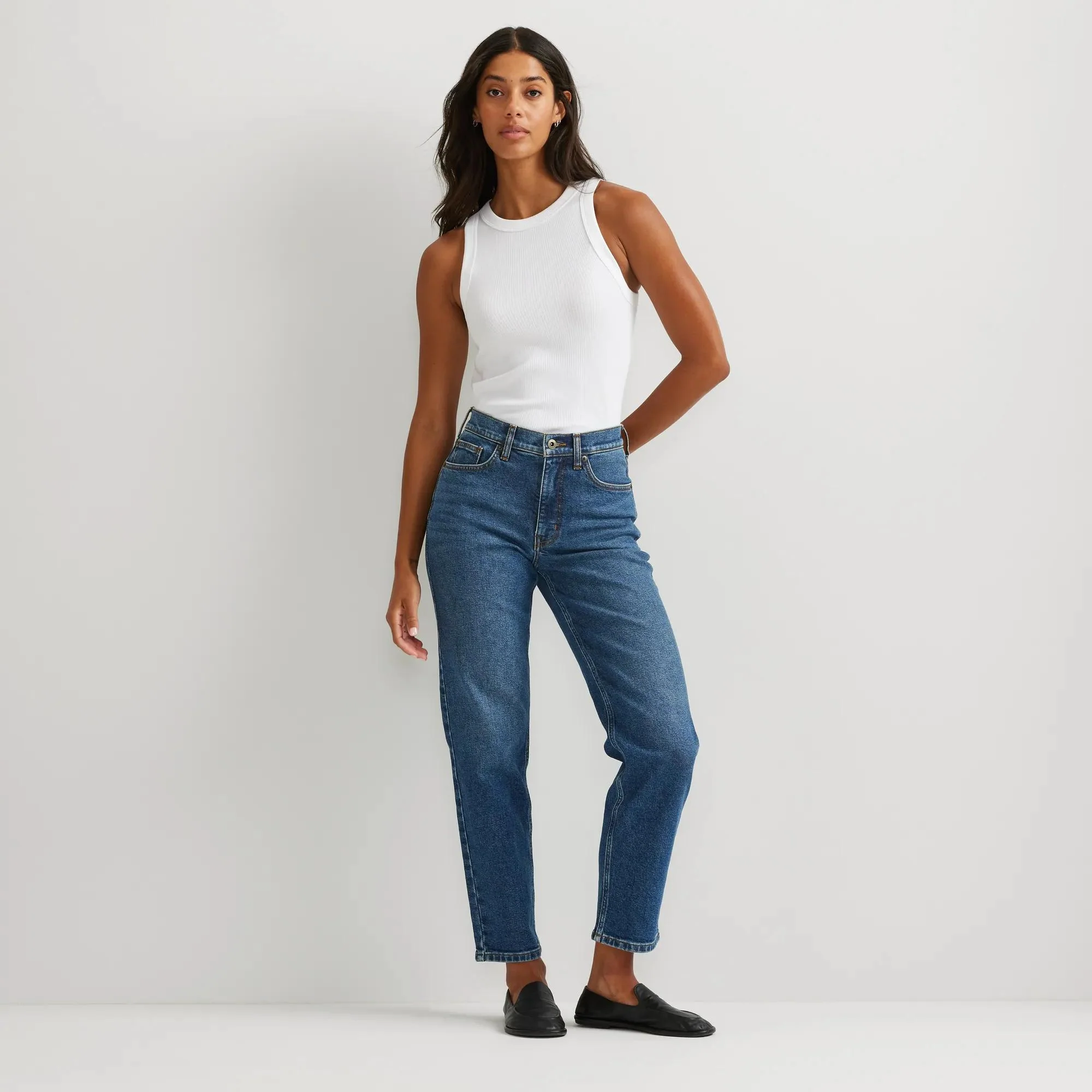 Women's Authentic High-Rise Straight Leg Jeans