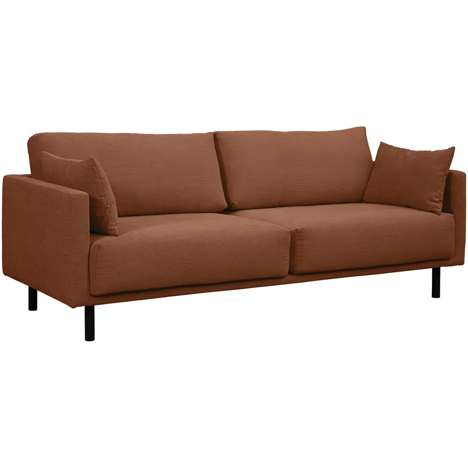 Bank Siem 3-zits - ribstof Fjord - terra