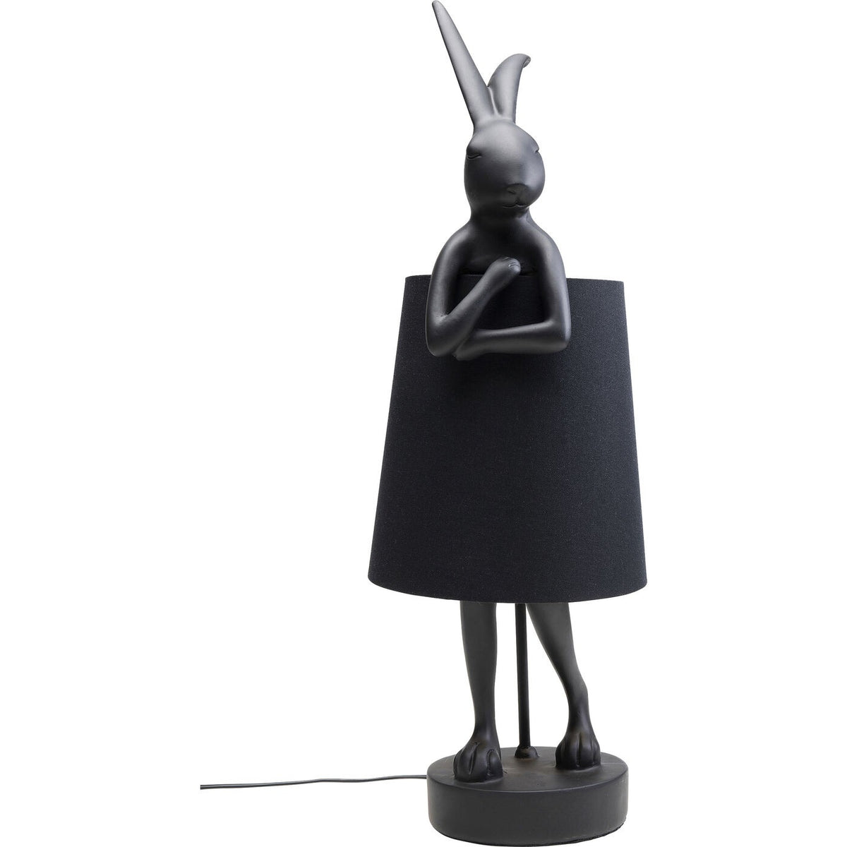 Kare Design Tafellamp Animal - konijn - 68cm - zwart