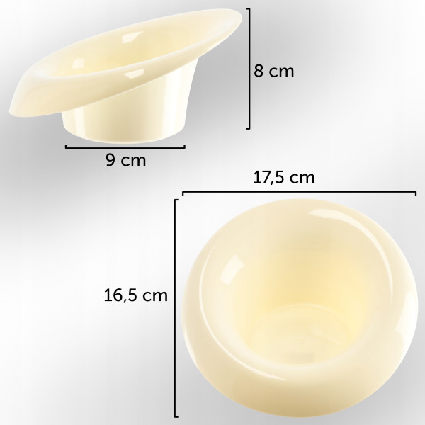 Doniczka Misa Osłonka Ikebana Kompozycja Kolor 9cm